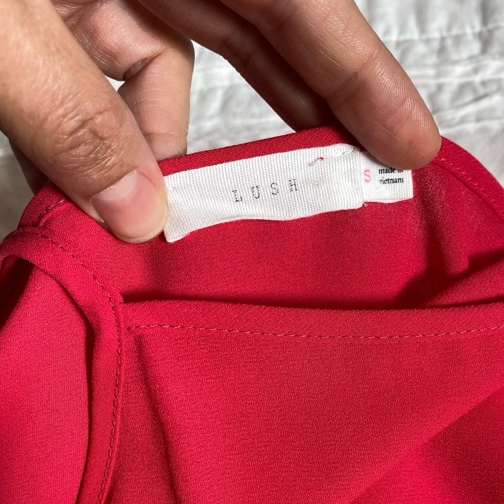 Lush Racerback Polyester Tank - Picture 3 of 3